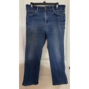 Chaps  Men's Jeans Size  36x27 Denim Straight Vintage Made In USA Duck Goose